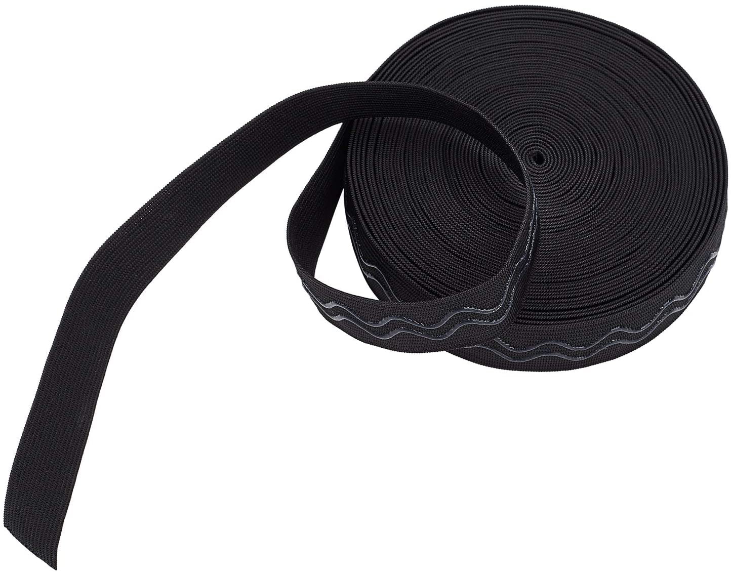 Non-Roll Elastic, Black- Width 12mm – Lincraft