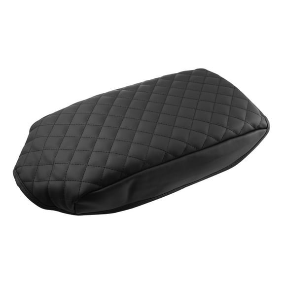 Unique Bargains Faux Leather Center Console Cover Pad Armrest Protector Cover Pad for Toyota 4Runner 2010-2022,Black