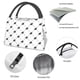 thumbnail image 4 of Fotbe Black Rabbit Bolsa Térmica Portátil con Estampado, Bolsa de Entrega de Alimentos Aislada, Bolsa Reutilizable de Gran Capacidad para Comidas y Supermercado, 4 of 6