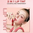 thumbnail image 5 of Long Lasting Lip Gloss Lip Tint Stain 4 Colors Roll-On Fruit Juice Lip Glaze for Lips & Cheeks, Moisturizing Water Tint, Non-Stick to Cup, Hydrating Pout, Winter Makeup, Holiday Gi Makeup Organizers, 5 of 9