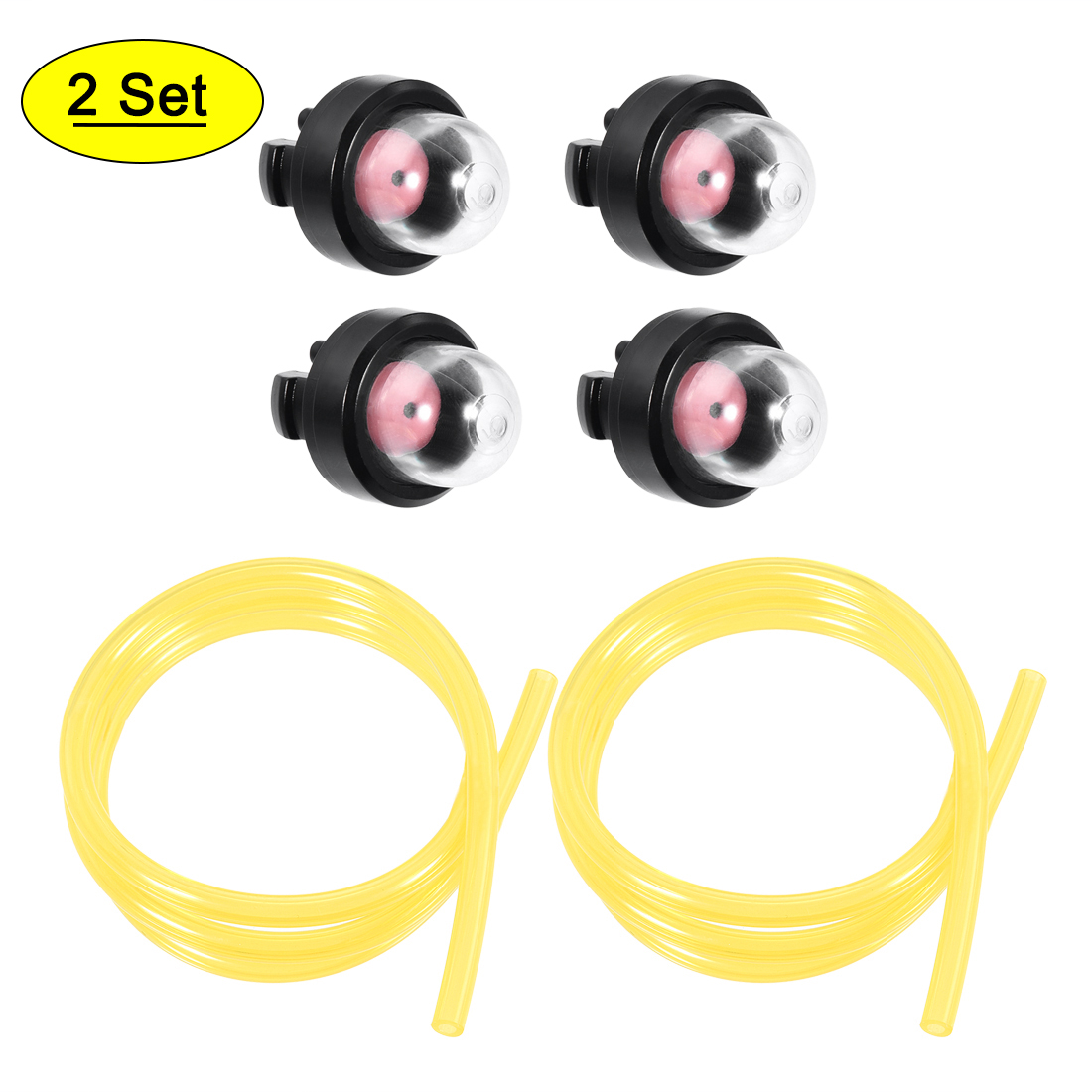 2set 503936601 Replace Primer Bulb with Fuel Line for Husqvarna Trimmer