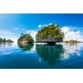 thumbnail image 2 of Gabriel, Barathieu 32x23 White Modern Wood Framed Museum Art Print Titled - Raja Ampat Islands, 2 of 4
