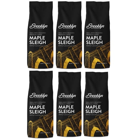 Brooklyn Beans Maple Sleigh  Premium Maple  six 12 Ounce Bag (72 ounces total)