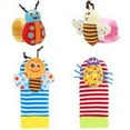thumbnail image 2 of Baby Rattles Toys for 0-12 Month, Infant Girl Boy Toys for Babies 3-6 Months, Newborn Hand & Foot Toys for 0 to 9 Months, Baby Shower Gifts Set with Wrist Rattle Socks, 2 of 7