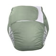 thumbnail image 1 of Pañal de Tela Para Adultos Jinwen Antifugas Laterales Para Mujeres y Hombres Mayores Verde, 1 of 8