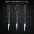 thumbnail image 2 of 3Pcs 1.5mm/2mm/3mm High Carbon Steel Centre Punch Wood Copper Aluminum Marking Hole Tool, 2 of 8