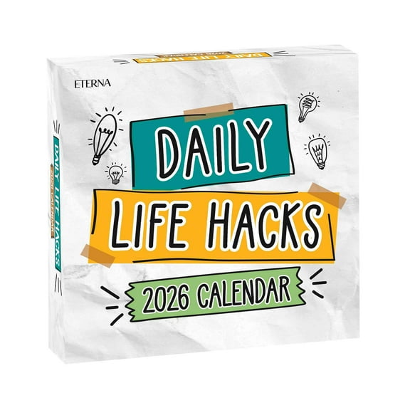 2026 Daily Life Hacks Calendar