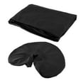 thumbnail image 4 of Juego de sábanas para mesa de 3 piezas Yuyangstore sábana ajustable suave transpirable funda para cama de SPA cara Negro, 4 of 8