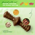 thumbnail image 2 of Benebone Zaggler Rolling Dog Chew Toy for Aggressive Chewers, Real Chicken, Made in USA, Small, 2 of 6