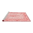 thumbnail image 2 of Ahgly Company Machine Washable Indoor Square Oriental Red Traditional Area Rugs, 3' Square, 2 of 4