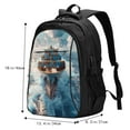 thumbnail image 5 of Daiia Cargo Ship At Sea Pattern USB Charging Backpack for Men and Women, Anti-Theft Backpack,Travel Backpack,School Backpack,College Backpack,Laptop Backpack, 5 of 7