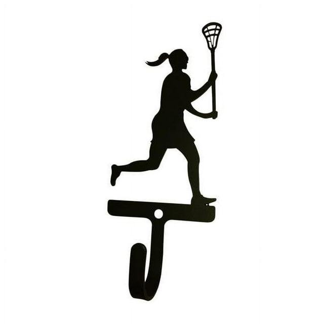 Village Wrought Iron WH-293-S Lacross Womans & Girls Wall Hook, Small