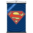 thumbnail image 3 of DC Comics - Superman - Classic Logo Wall Poster with Wooden Magnetic Frame, 22.375" x 34", 3 of 5