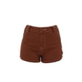 thumbnail image 3 of Brown Carpenter Shorts - Women's Work Wear, Durable Utility Shorts, 3 of 3