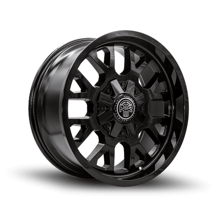 Thret Offroad Attitude 802 20x9 -12 Gloss Black Wheel 6x135 6x139.7 (QTY 1)