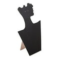 thumbnail image 4 of Expositor de terciopelo para collares, organizador de joyas, estante decorativo para negocios Negro, 4 of 8