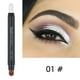 thumbnail image 1 of Fiudx Sombra de Ojos, Barra de Sombra de Dos Tonos, Efecto de Perlado de Larga Duración, Punta de Pincel Ideal para Viajes, Uso Diario Nocturno, Ideal para Amantes Del Maquillaje, Amplia Gama de Colo, 1 of 1