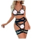 thumbnail image 4 of Ropa interior de mujer Sujetador Bragas Ropa interior Calzoncillos Liguero Lencería Juegos de rol Fridja nalpqowj43353, 4 of 9