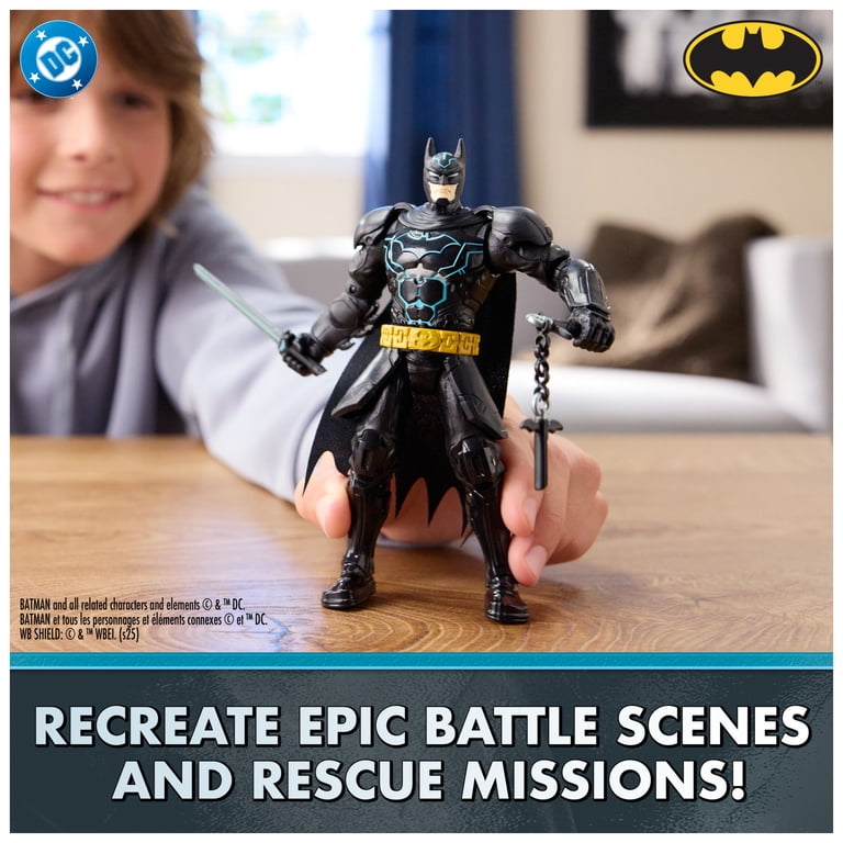 DC Comics, Batman Action Figure, 6 inch Ninja Strike Battle Clash