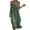 Green, variant on Vivianyo HD Women's Spaghetti Strap Maxi Dress, V-Neck Crochet Trim Flowy Long Dress, Women's Beige, Sizes S-3XL