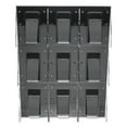 deflecto 9Pocket Wall Mount Literature Racks