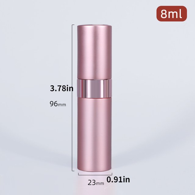 Atomizer Perfume Spray Bottle For Travel, Empty Refillable Cologne Dispenser, Portable Sprayer 8ML/0.27OZ