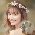 thumbnail image 4 of CSChome Performance Prop Hairband Girls Flower Hairband - Lace Up Adjustable Non-Slip Princess Style Photo Prop, 4 of 7