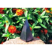 Karelia Creations Shungite Pyramid 3.5-inch Polished Reiki Charged EMF Protection Powered Gag Toy for all Age Groups