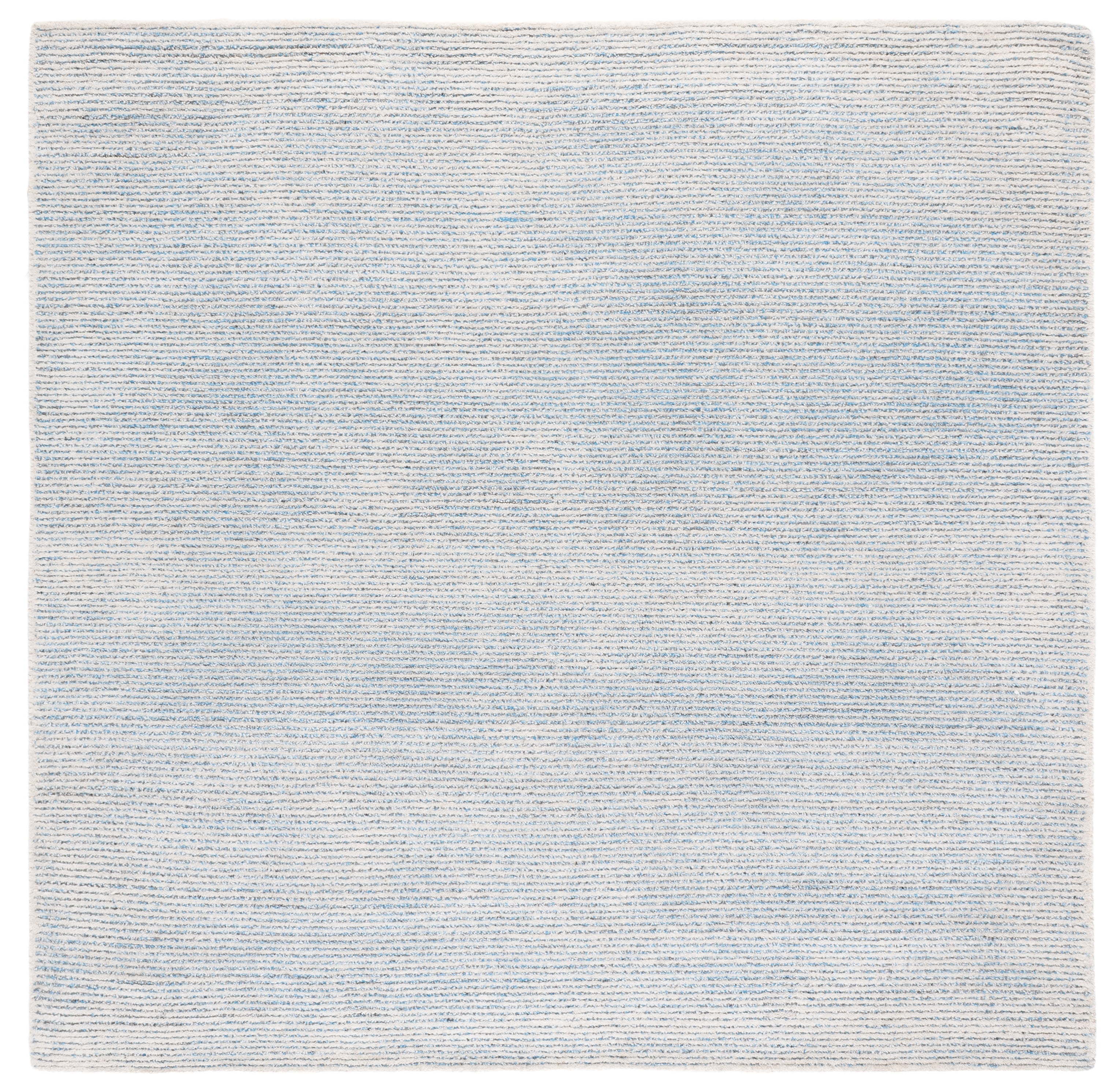 SAFAVIEH Abstract Rumen Solid Color Area Rug, Blue/Gray, 6' x 6' Square