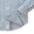 thumbnail image 3 of Hope & Henry Boys' Linen 2-Pocket Button Down Shirt, 3 of 3
