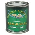General Finishes Arm R Seal Top Coat, SemiGloss, Quart