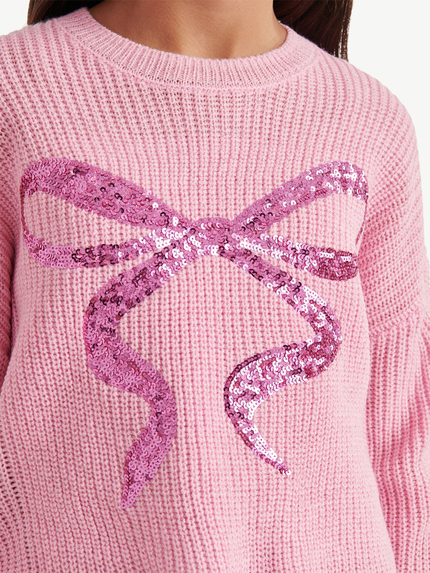 Justice Girls Sequin Graphic Sweater, Sizes XS - XLP