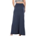 thumbnail image 4 of FFIY Jupe Longue Évasée Maxi Robe Maxi pour Femmes Jupe Taille Haute, 4 of 5