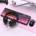 thumbnail image 5 of AULA S99 Pro, 99-Key, Wireless, Membrane, Gaming Keyboard, RGB, 5-Layer Padding, 2000 mAh Battery, Knob, Digital Screen, 5 of 6