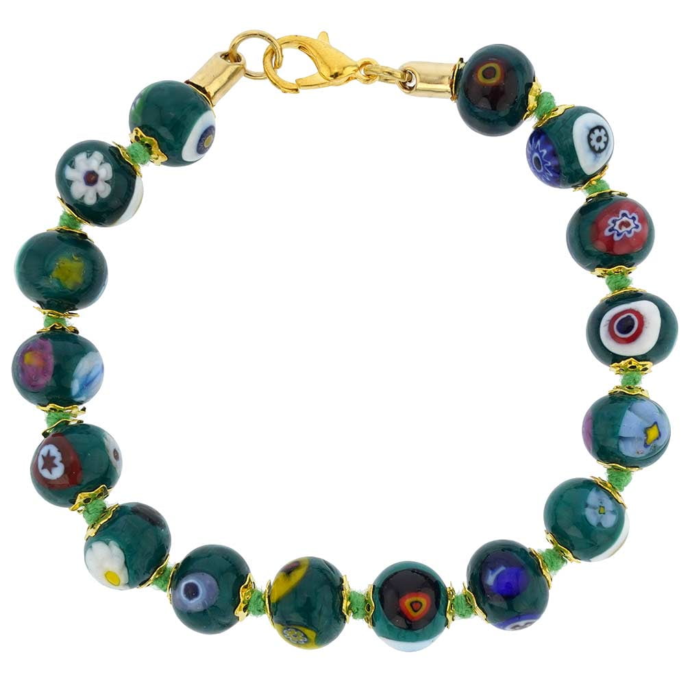 Murano Glass Miniature Animal Collection Colorful Glass Crab Bracelets Easter Gifts