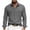 Dark Gray, variant on Shirts for Men Casual Lapel Collar Button Down V Neck Long Sleeve Work Shacket with Double Chest Pockets Navy 3XL