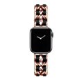 thumbnail image 1 of Pulsera de oro para mujer para Apple Watch Band 8 Ultra 49mm 7 SE 6 5 4 3 41mm 45mm 38/42mm 44 40mm Correa Lady Metal Leather Bracelet Tan Jianjun unisex, 1 of 2