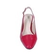 thumbnail image 2 of PEERAGE Candy Women's Wide Width Leather Slingback Dress Pumps, 2 of 10