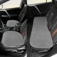 thumbnail image 5 of 2pc Comfortable Car Seat Covers Universal Front Seat Covers for Car Accessories with Storage Pockets, Padded Car Interior Covers for Automotive, SUV, Truck, and Van(Khaki), 5 of 7