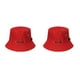 thumbnail image 4 of Sombrero de pescador Sonducket cómodo y transpirable rojo 58cm 2Conjunto, 4 of 6