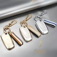 thumbnail image 7 of Key Fob Cover Compatible with Ford Fusion Bronco F-150 F-250 F-350 F-450 F-550 Ranger Figo Keychain Case Holder Protector,Gold-Blue, 7 of 7