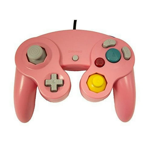 Replacement Controller Pink By Mars Devices Gamepad For GameCube Wii