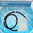 thumbnail image 6 of WH08X32697 Lid Lock Service Kit For GE Washer WH01X26114 WH01X27954 WH08X31577, 6 of 10