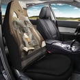 thumbnail image 4 of Uourmeti Koala Ice Cream Print Front Car Seat Cover 1 Piece Cars Trucks Vans SUV Automobiles Durable Colorfast Suitable for Sedan Vehicle, 4 of 6