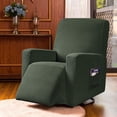 thumbnail image 2 of Subrtex Housse Extensible pour Fauteuil Inclinable 1 Pce, Housse Texturée à Carreaux avec Poches, 2 of 6