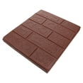 thumbnail image 1 of OULII 10Pcs Adhesive Wallpapers 3D Brick Pattern Wall Panels for Smooth Surface Decor, 1 of 8