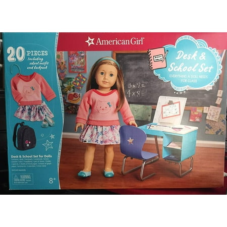 American Girl Desk School Set Walmart Com