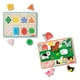 thumbnail image 4 of Paquete de rompecabezas Melissa & Doug Chunky de 8 piezas Farm & Shapes, 4 of 9