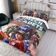 thumbnail image 3 of Cadetes Mech Conjunto de sábanas temático, trío de piezas, cómodo y amigable con la piel, diseño único, regalo de decoración para el hogar para familiares, amigos y fans,173cm *218cm, 3 of 6