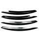 thumbnail image 2 of Pegatina decorativa para cejas de faros delanteros de coche para Golf 6 Mk6 Vi Accesorios Estilo negro, 2 of 5
